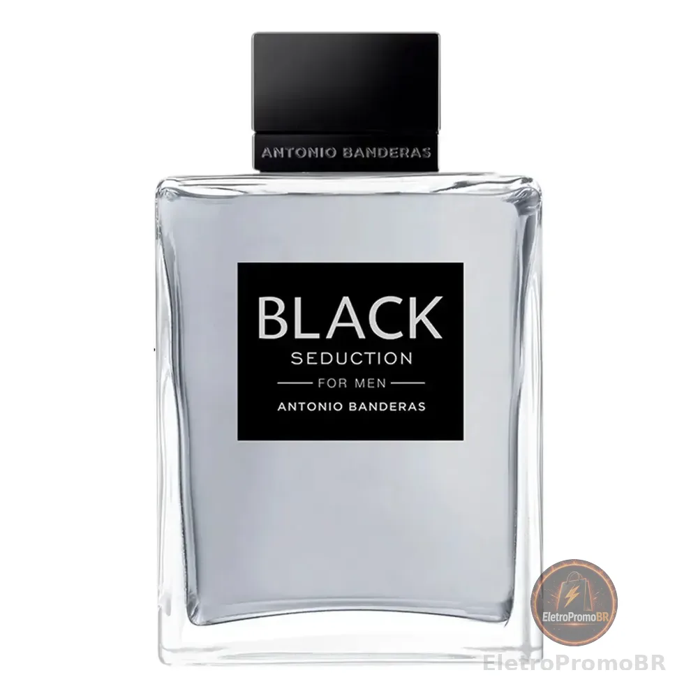 Perfume Anotnio Banderas Black Seduction Masculino Eau De Toilette 200ml