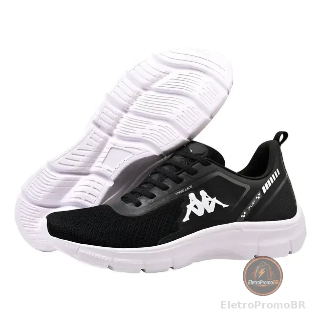 Tênis Kappa Run 200 Original Caminhada Academia