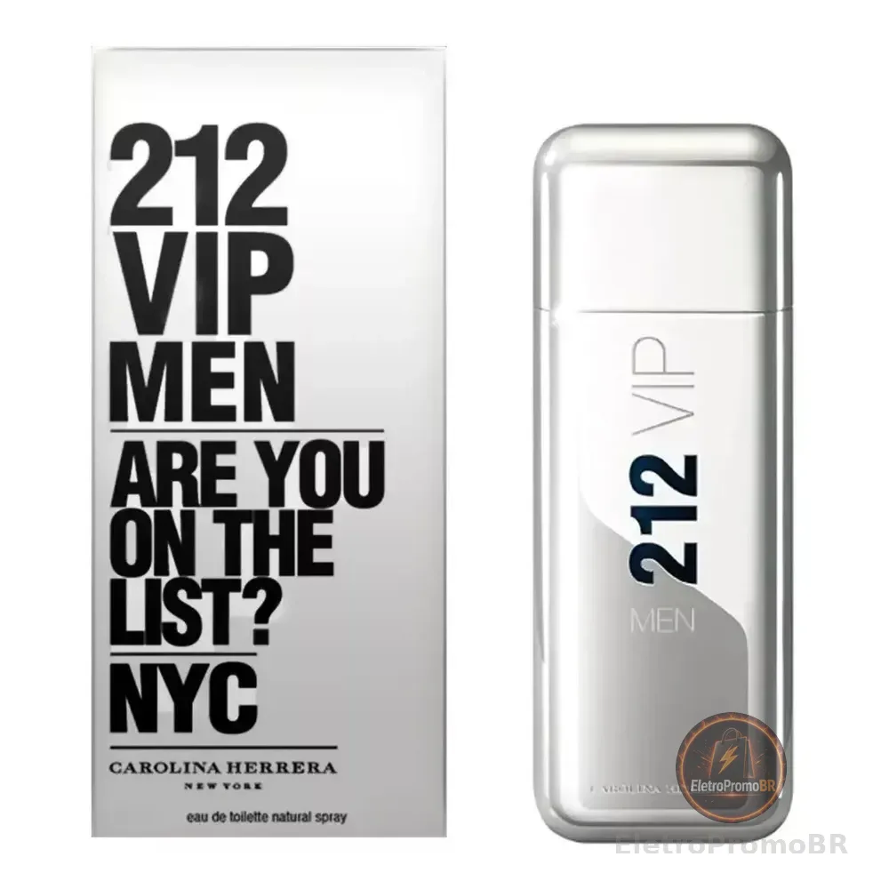 Carolina Herrera 212 Vip Men Perfume Carolina Herrera 212 Vip Men Eau De Toilette 50ml Masculino Original Masculino Eau De Toilette Spray