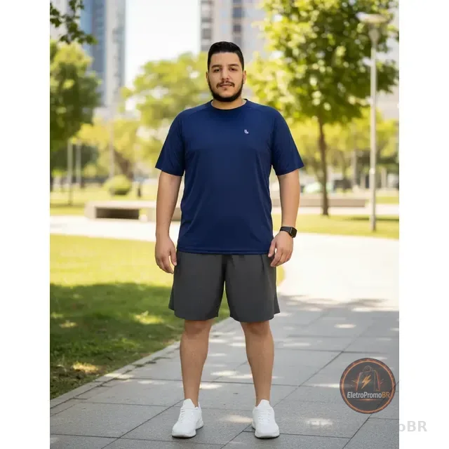 Camiseta Masculina Lupo Fitness Básica Original Leve Treino
