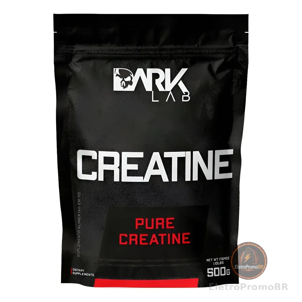 Creatina Pura 500g  Dark Lab Sabor Without Flavor Sem Sabor