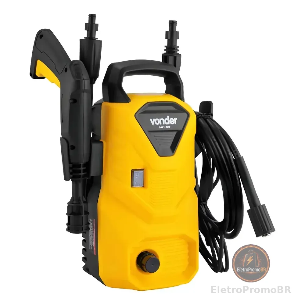 Lavadora Alta Pressão Lav1300 1.300 Lbf/pol² 220 V~ Vonder Amarelo 60 Hz 220v