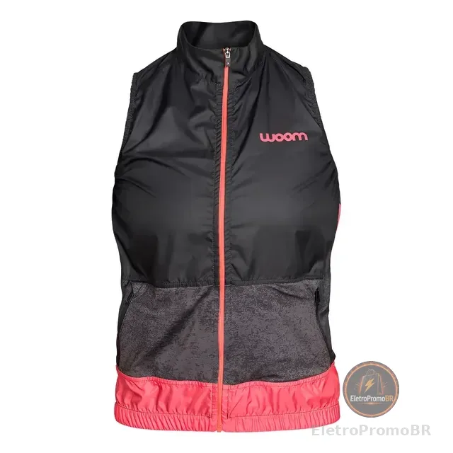 Colete Corta Vento Ciclismo Woom Supreme Feminino I