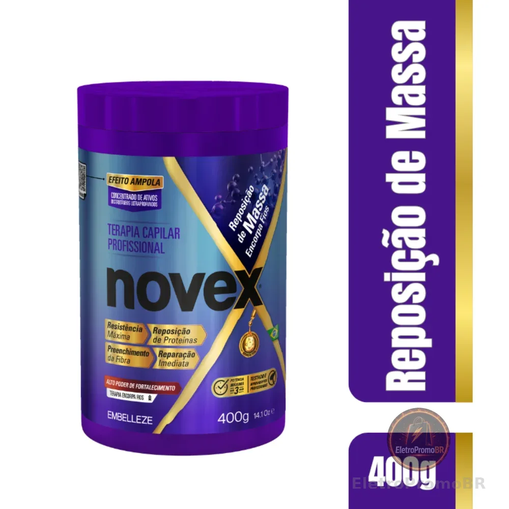 Creme de Tratamento Novex Reposição de Massa 400g
