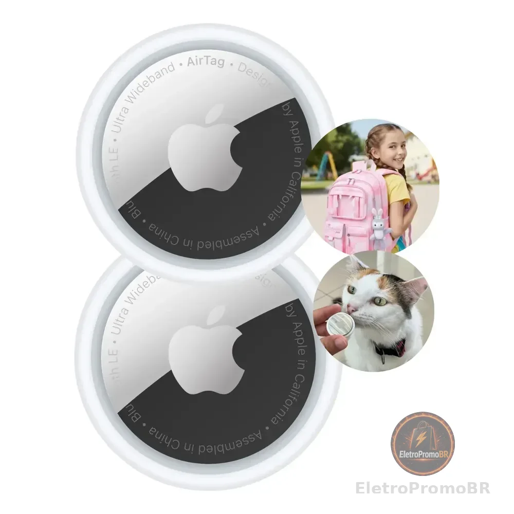 Apple Airtag / Air Tag Original 2 Unidades Branco