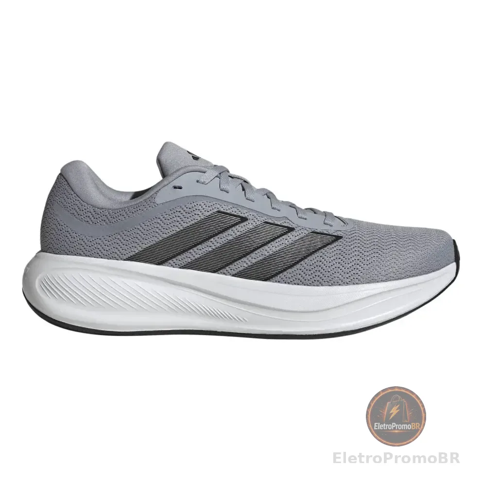 Tênis Masculino Response Runner 2 adidas Cinza Lisa 40 Br