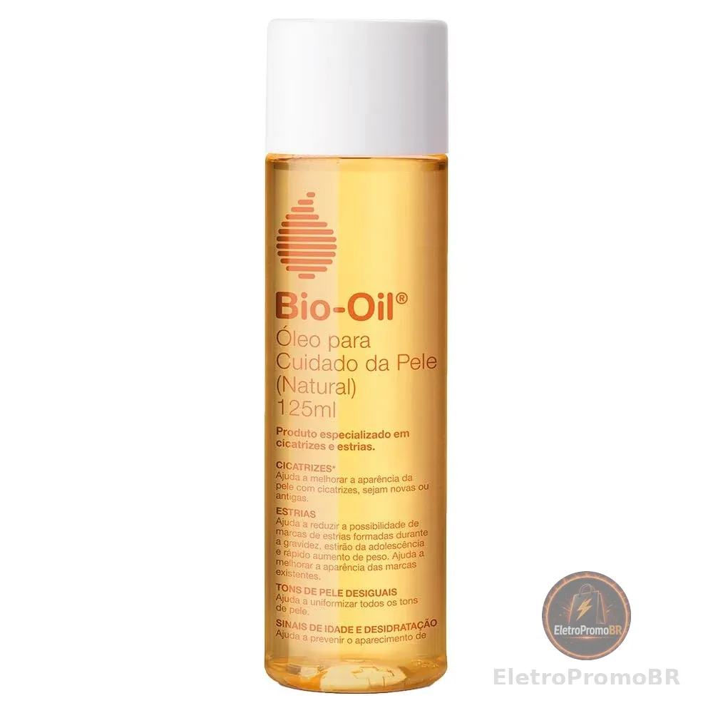 BIO OIL ÓLEO PARA CUIDADO DA PELE - NATURAL 125ML