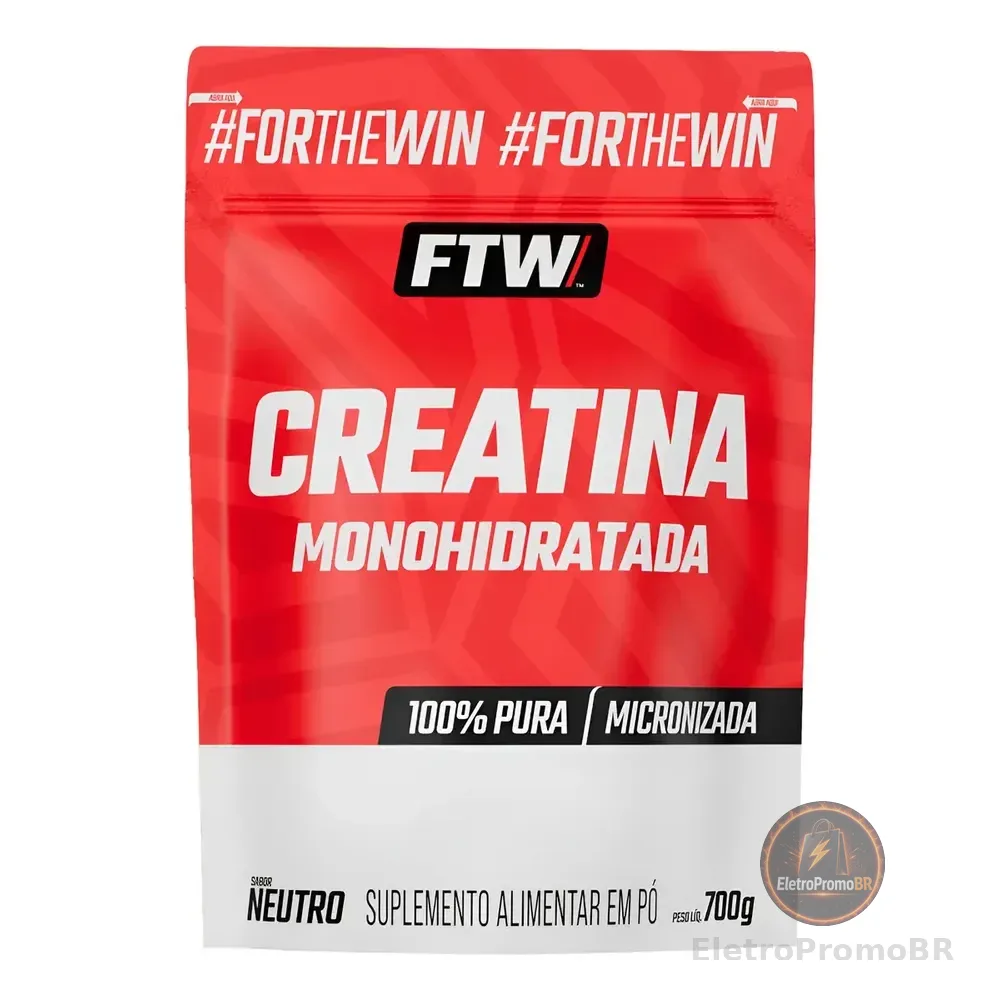 Creatina Monohidratada Refil 700g - Ftw Sem Sabor Sem Sabor