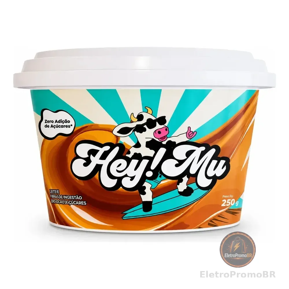 Doce De Leite Hey Mu 250g Sem Adicao De Acucar