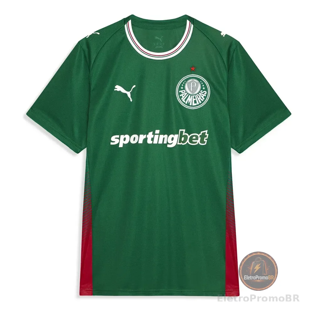 Camisa Do Palmeiras 26/27 Torcedor Puma Power Green Sem Jogador M
