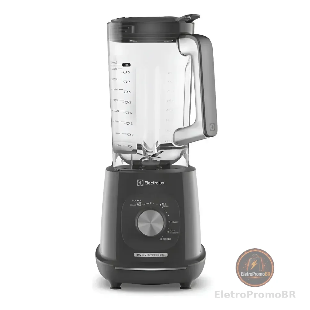 Liquidificador Electrolux Corrente Elétrica 3.2l Ebl1500 Cinza 220v