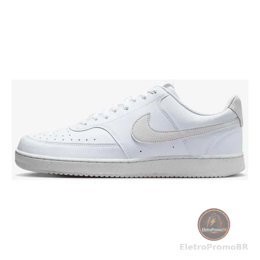 Tênis Nike Court Vision Low Next Nature Masculino Branco 43 Br
