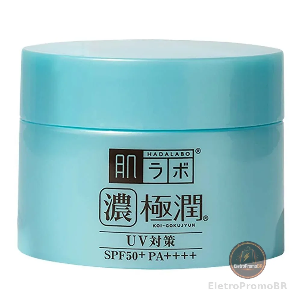 Hada Labo® Gokujyun White Gel - Hidratante para rosto com proteção solar FPS 50