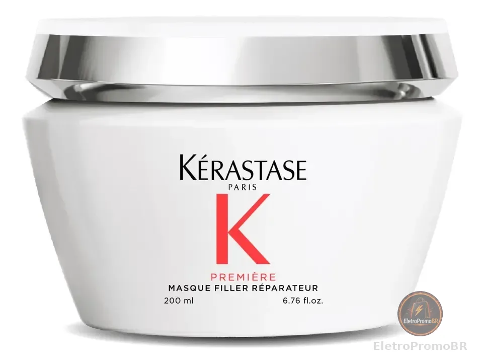 Máscara Capilar Reparadora de Preenchimento Anti-Quebra para Cabelos Danificados, Première, Kérastase, 200ml