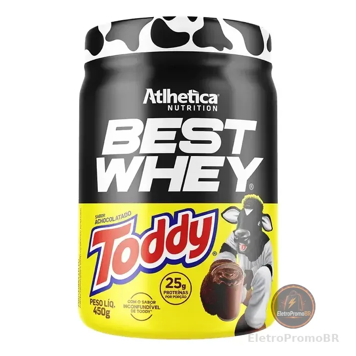 Best Whey Protein Toddy 450g -  Atlhetica Nutrition Chocolate
