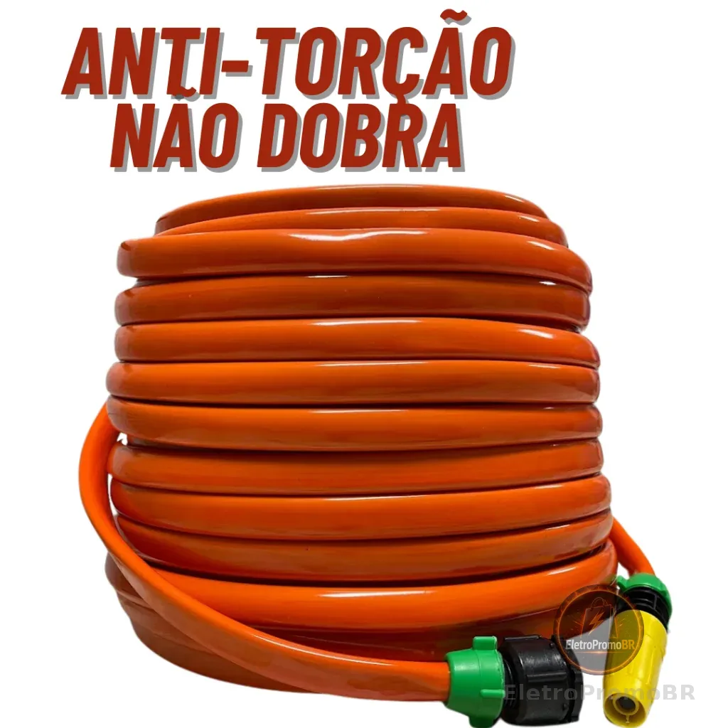 Mangueira de Jardim Anti-Torção e Anti-Dobras de 5 a 50 Metros