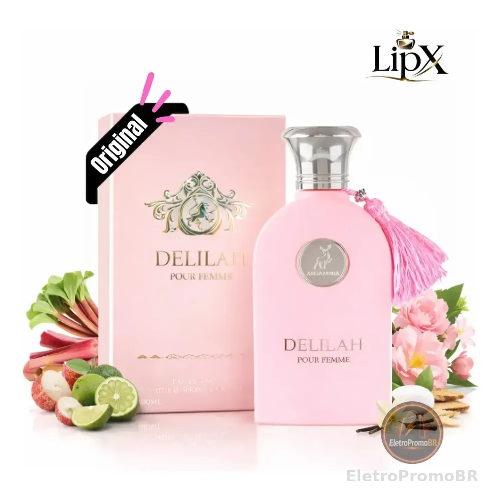 Perfume Árabe Delilah Maison Alhambra Eau De Parfum 100ml Lipx