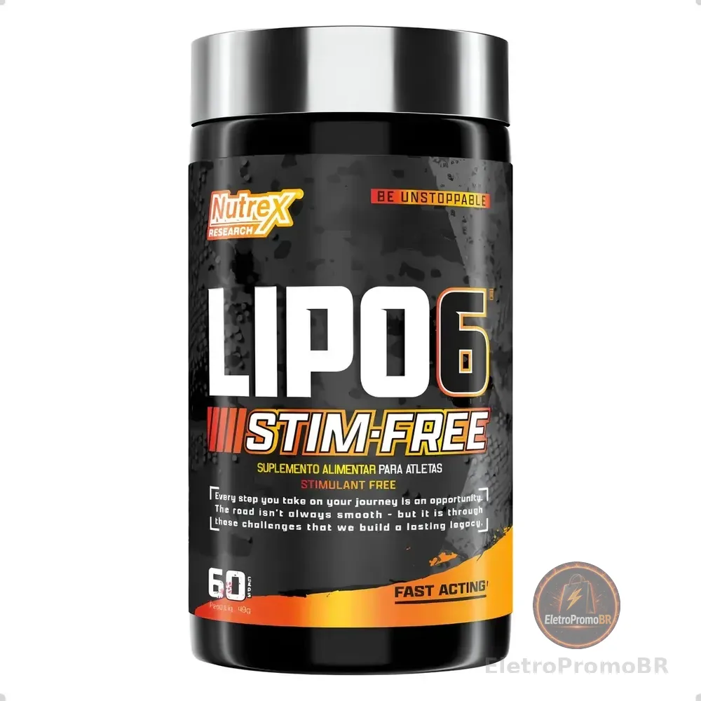 Thermo Lipo 6 Stim Free 60 Capsulas Nutrex Sabor Natural