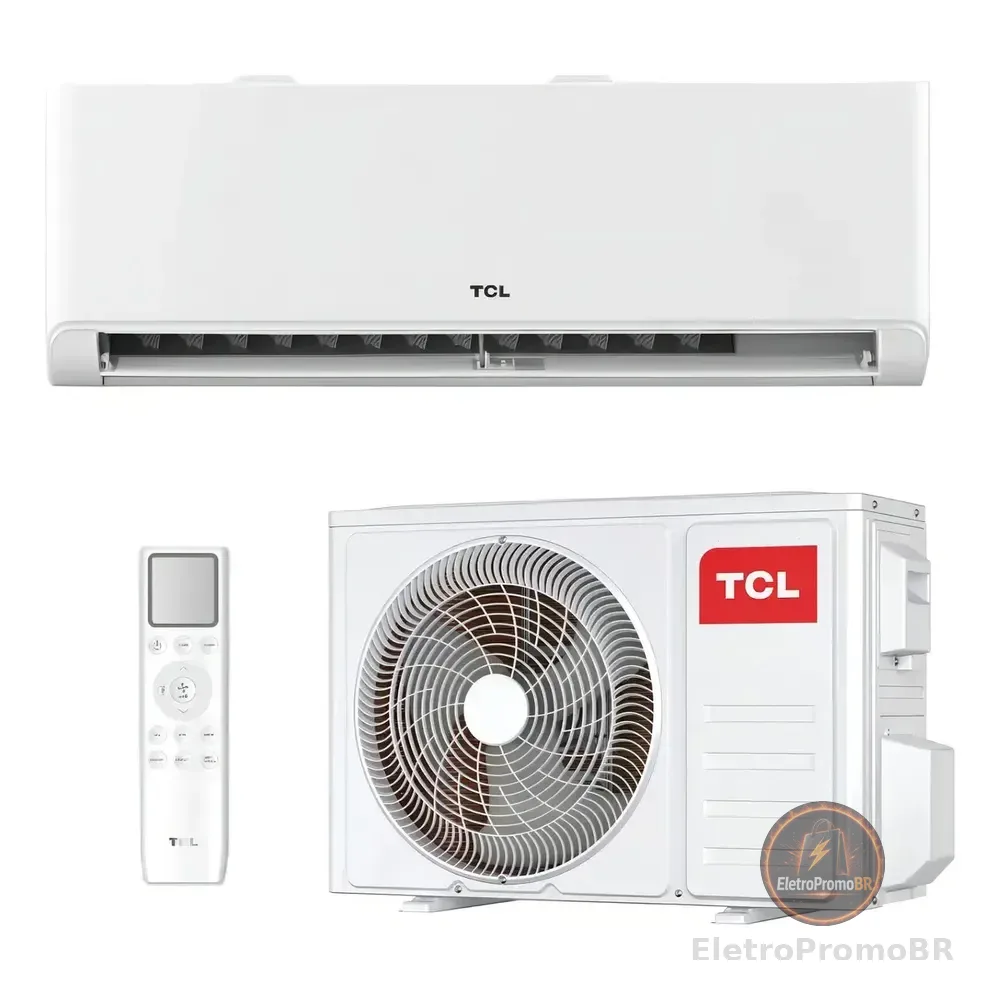 Ar Condicionado Split Hi Wall Tcl T-pro 2.0 Inverter 9.000 Btus Frio R-32 Branco 220v