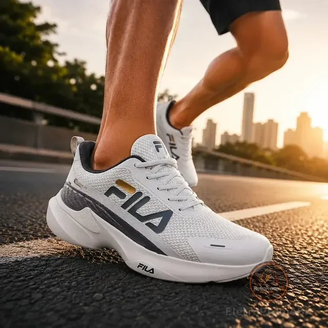 Tênis Fila Progress Lite Masculino Corrida Esportivo Oferta