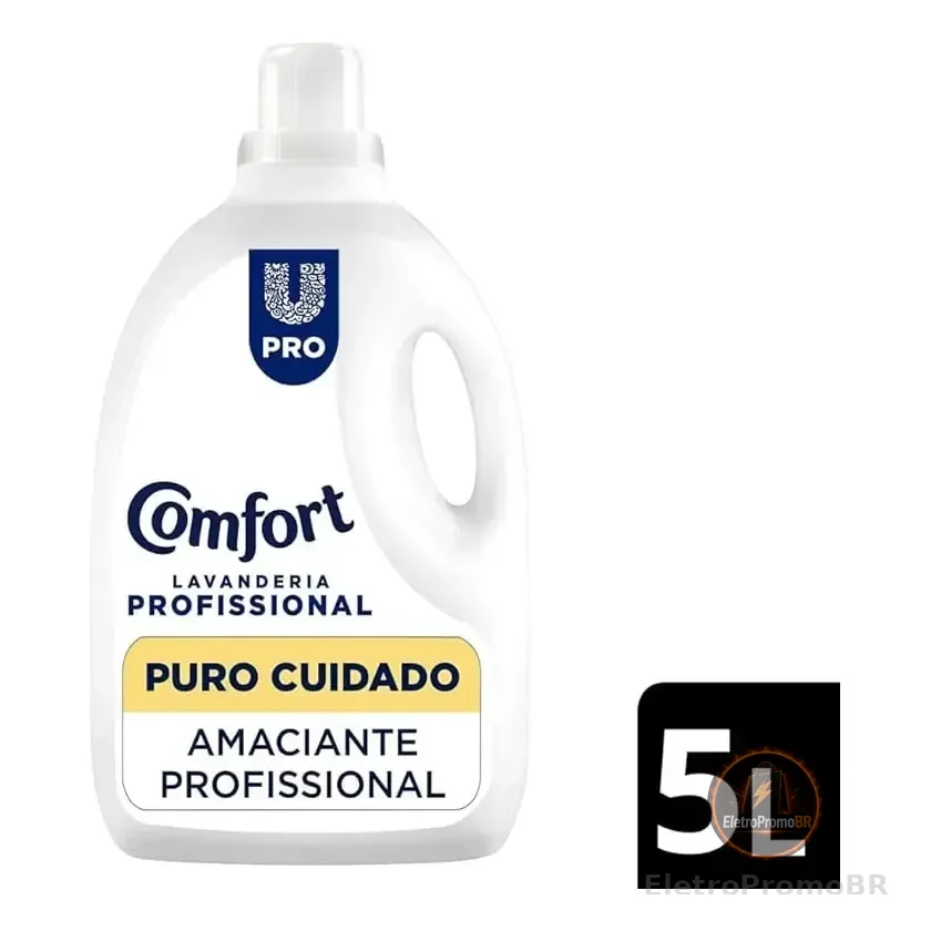 Amaciante Comfort Lavanderia Profissional Puro Cuidado 5 L