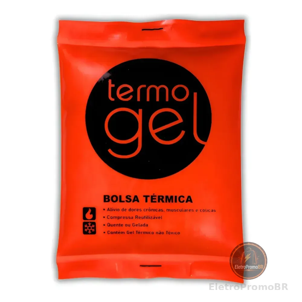Bolsa Térmica Termogel Frio E Calor 23.5x15.5cm Para Dores Musculares