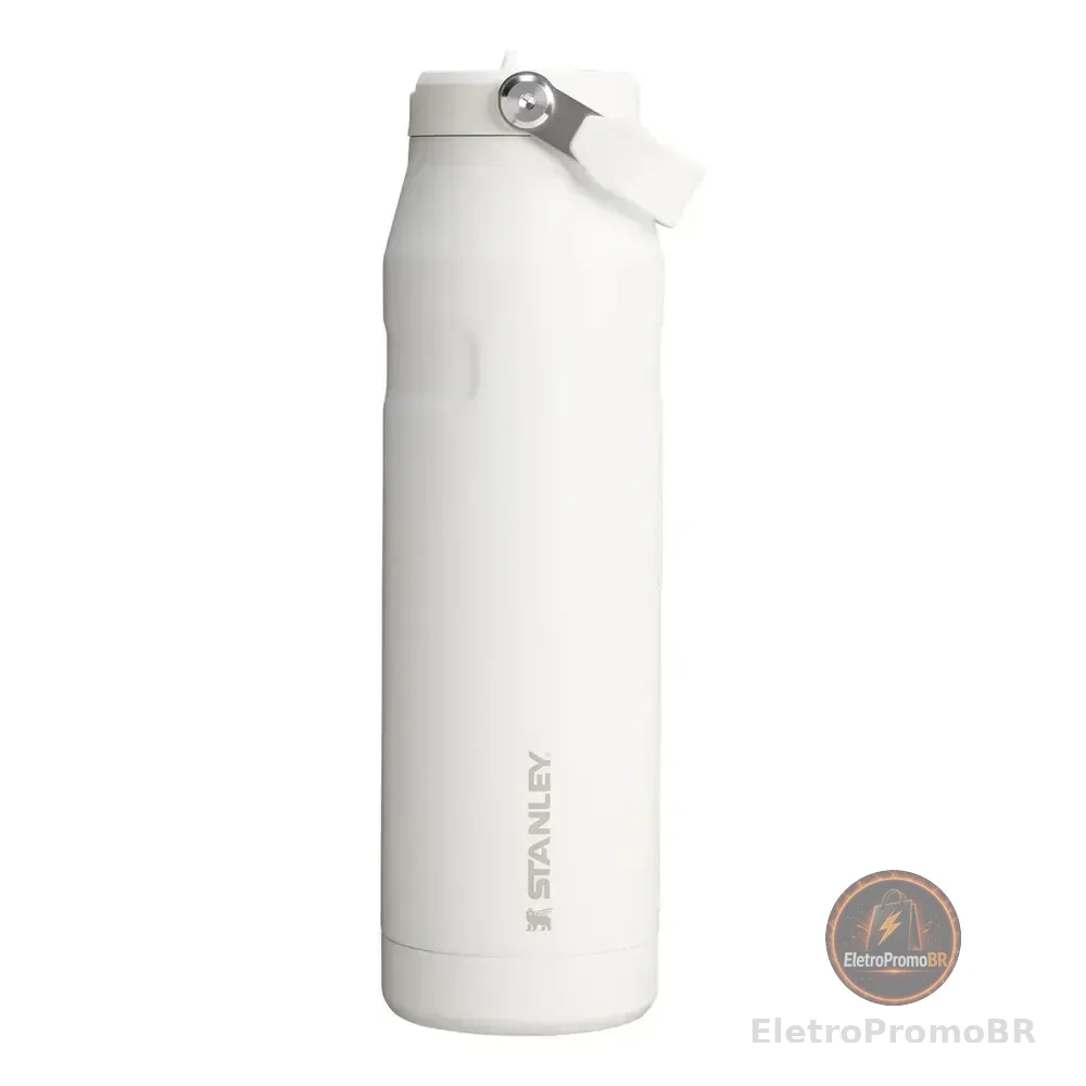 Garrafa Térmica Stanley Aerolight Flip Straw Heat Wave Frost 1.1l Branco