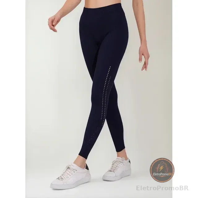 Calça Legging Colmeia Sem Costura Feminina Trifil Sport