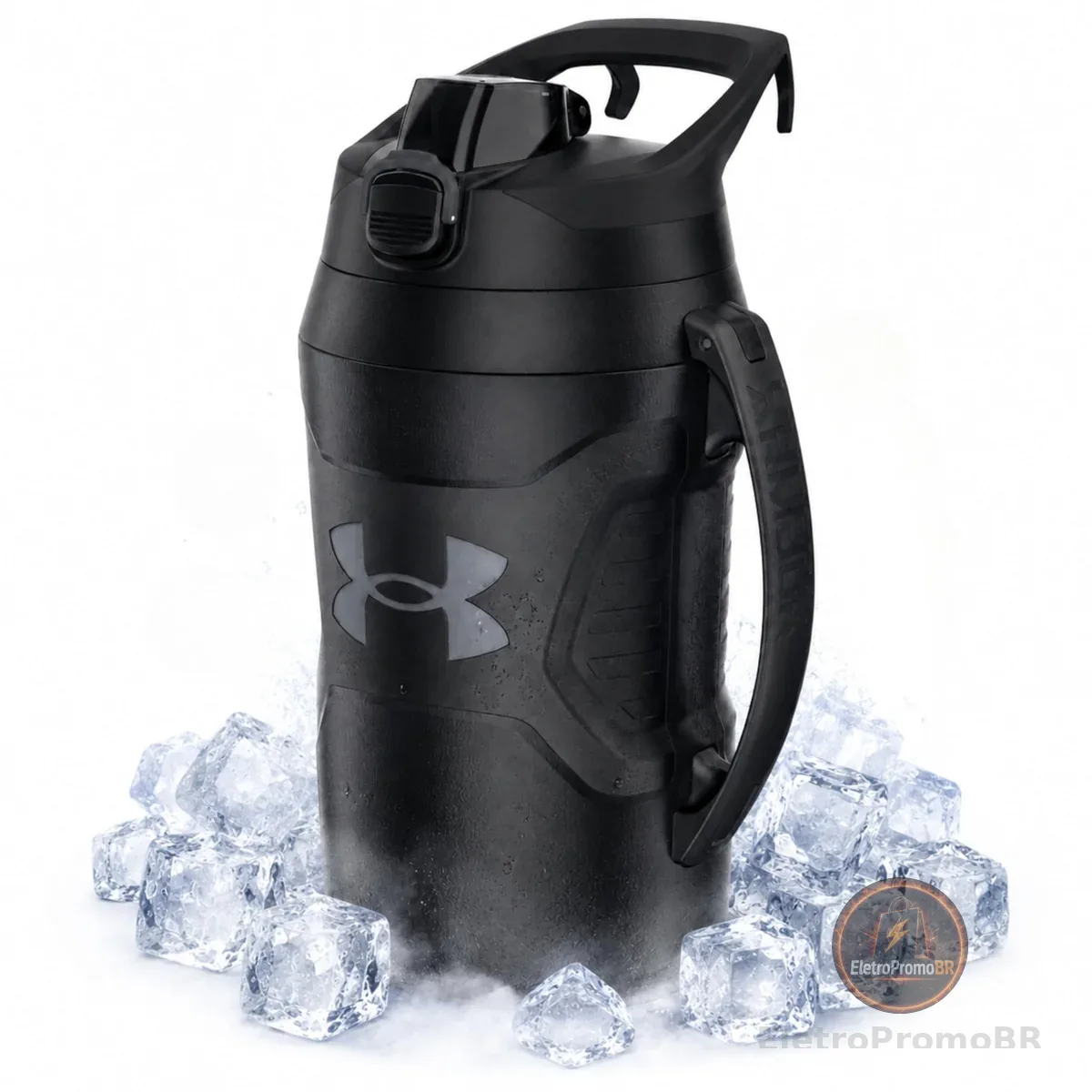 Under Armour Garrafa de Água Esportiva Isolada de 1,8 L com Alça e Resistente a Vazamentos,adequada para Beisebol, Futebol e Mais