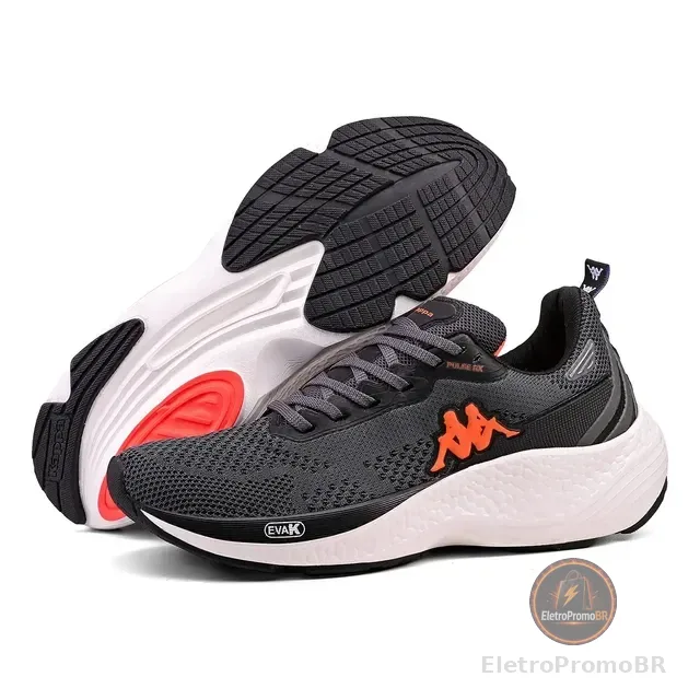 Tênis Kappa Pulse Rx Unissex Corrida Conforto
