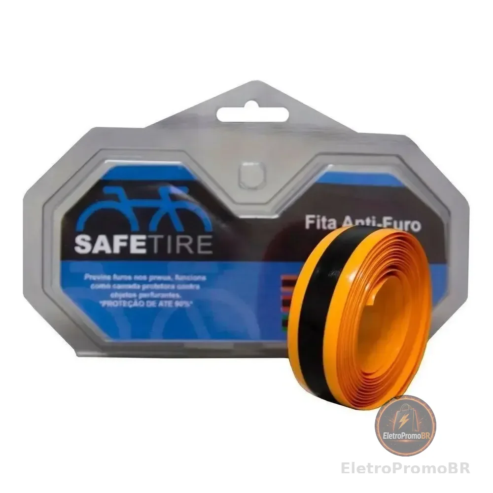 Fita Anti Furo Pneu Aro 700 Speed Safetire 23mm Bike (par)