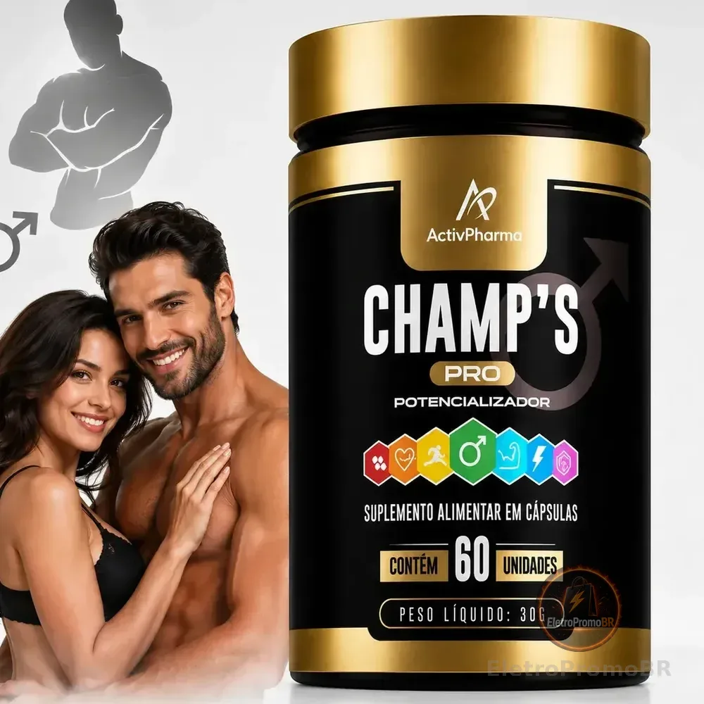Suplemento Nutricional Champs Pro Potencializador Multivitamínico Sem Sabor