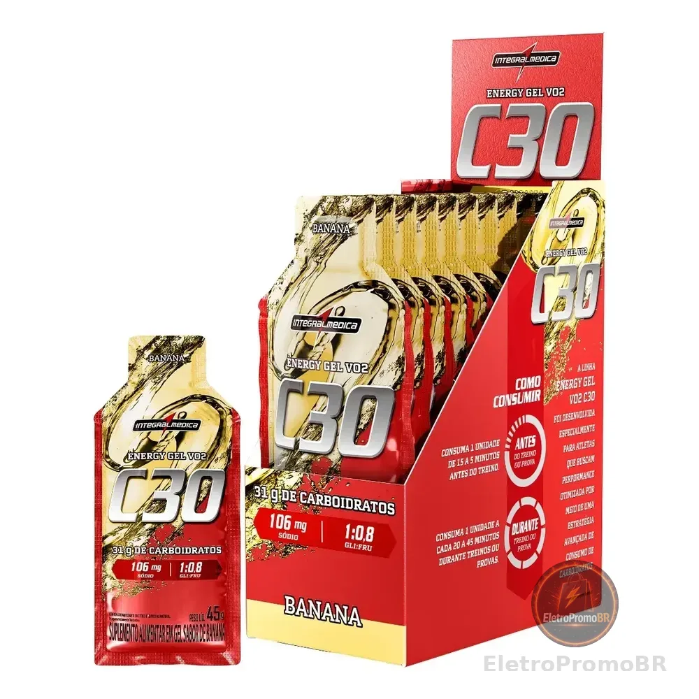 Vo2 Energy Gel Banana Integralmédica Banana