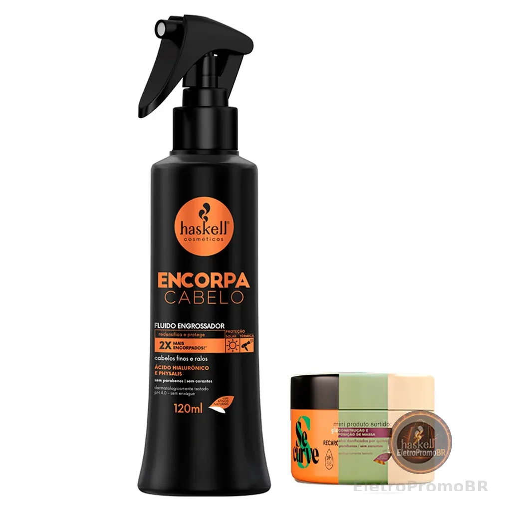 Haskell Encorpa Cabelo Fluido Engrossador 120ml