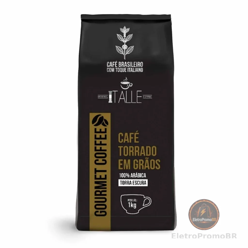 Café Torrado Arábica Em Grãos 1kg Gourmet