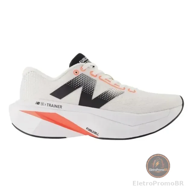 Tenis New Balance Fuelcell Supercomp V3 Feminino Branco