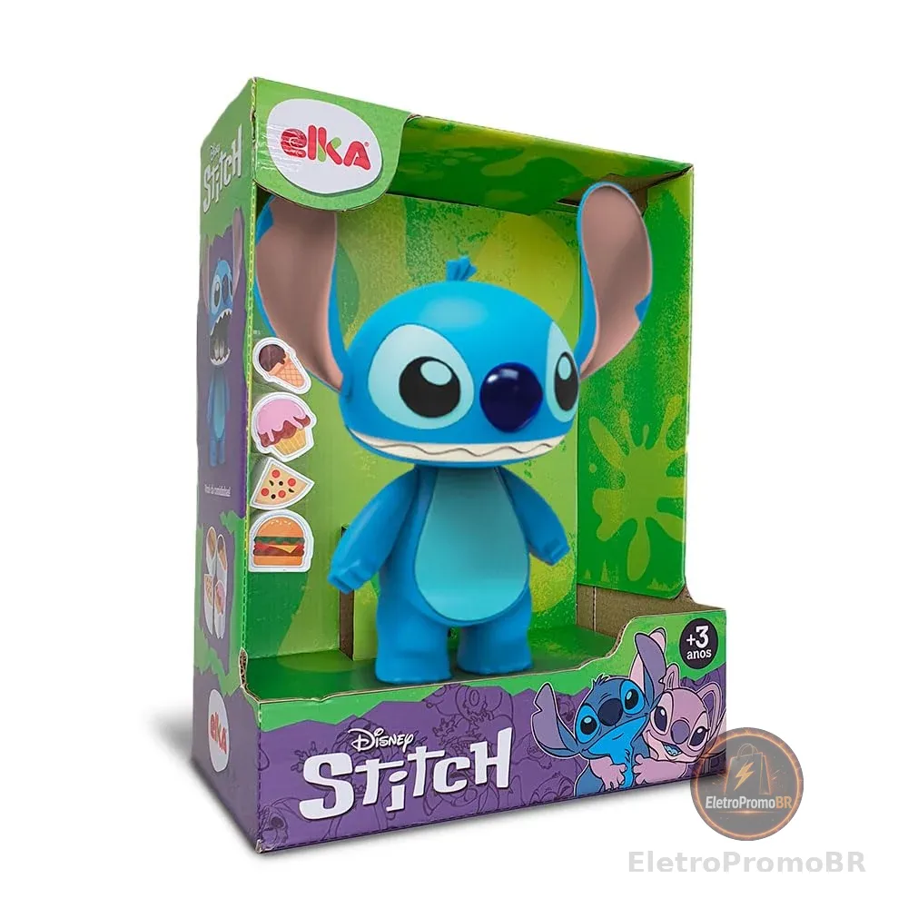 Boneco Stitch, Elka, acima de 3 anos