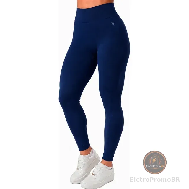 Calça Legging Benévola Sem Costura Grossa Zero Transparência