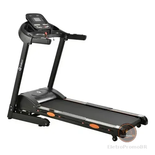 Esteira Ergométrica Elétrica Gallant Elite Pro 3.0hp 16km/h 120kg Gee12e30a-220pt) Preto 220v