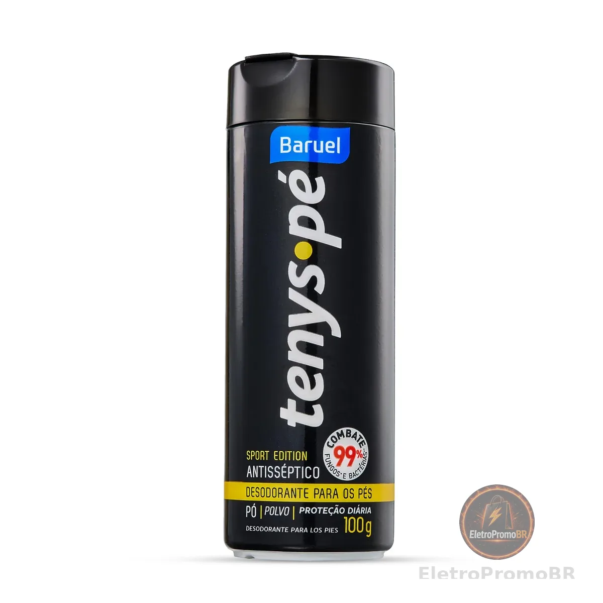 Tenys Pé Baruel Sport Edition Pó 100g - Desodorante em pó para os pés