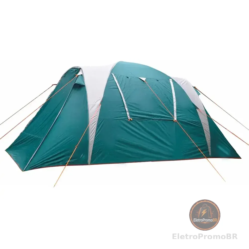 Barraca De Camping Arizona Capacidade 7/8 Pessoas 2500mm Ntk Verde