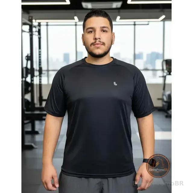 Camiseta Masculina Fitness Lupo Sport Anti Odor Academia Fit
