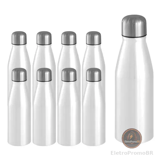 Kit 10 Garrafas Squeezes De Água 500ml