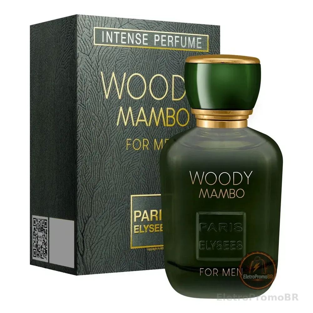 Perfume Woody Mambo Paris Elysees Masculino Intense 100ml
