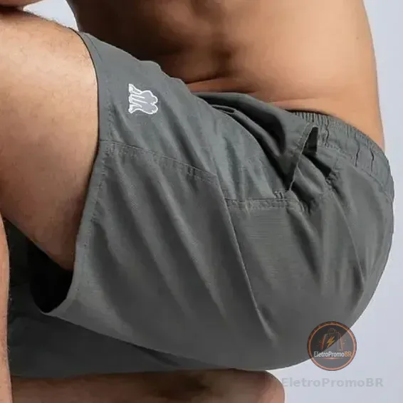 Short Vôlei Masculino Polo Wear Cinza M
