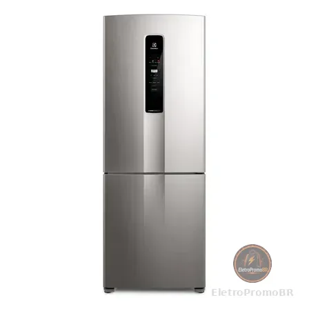 Refrigerador / Geladeira Electrolux Ib7s 490l Frost Free Cinza 220v
