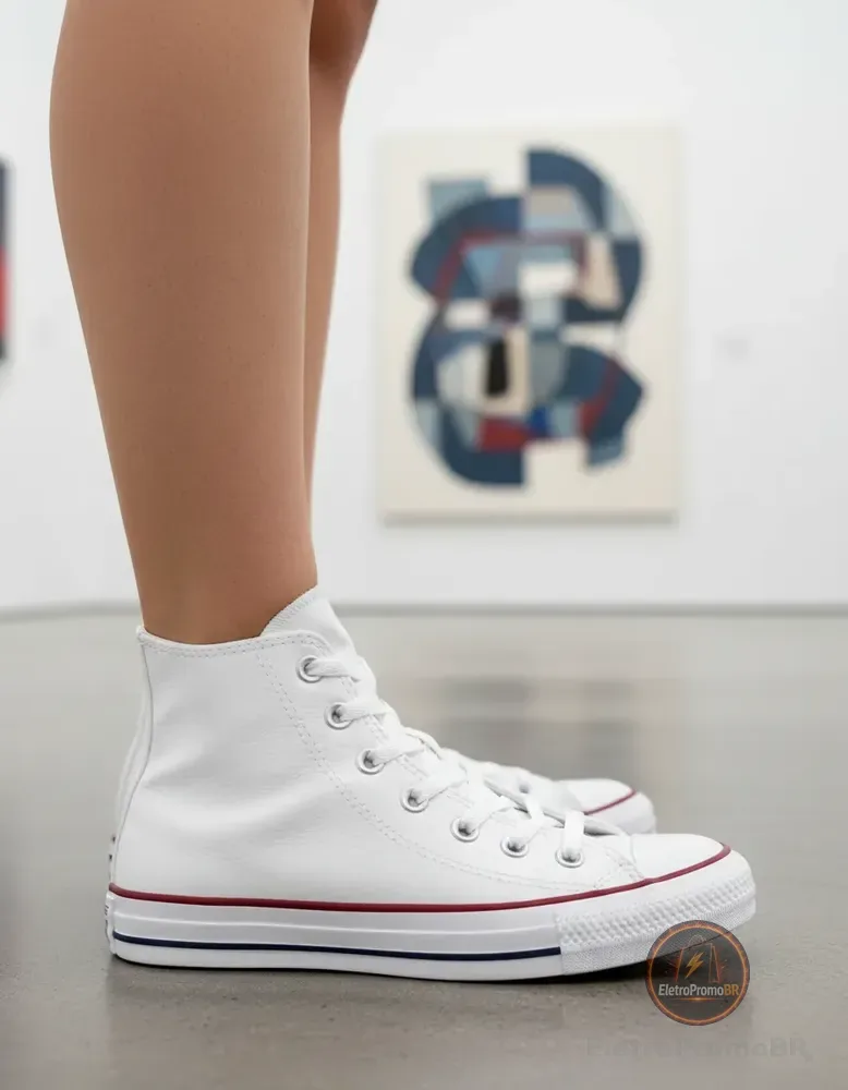 Tênis Chuck Taylor All Star Longo Couro Converse