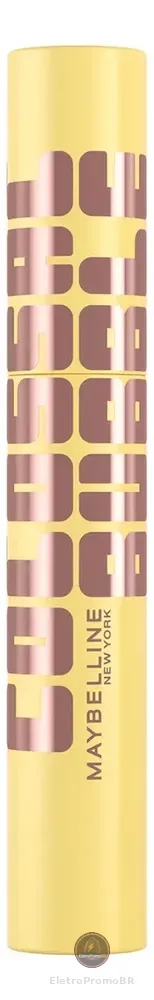 Máscara de Cílios The Colossal Bubble Lavável Very Black Maybelline NY 37G