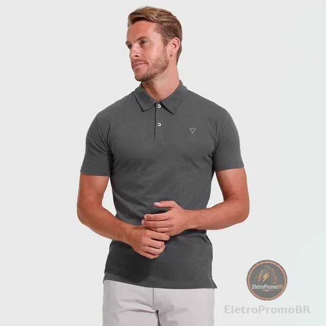 Camisas Masculinas Polo De Alta Qualidade Seven Line.