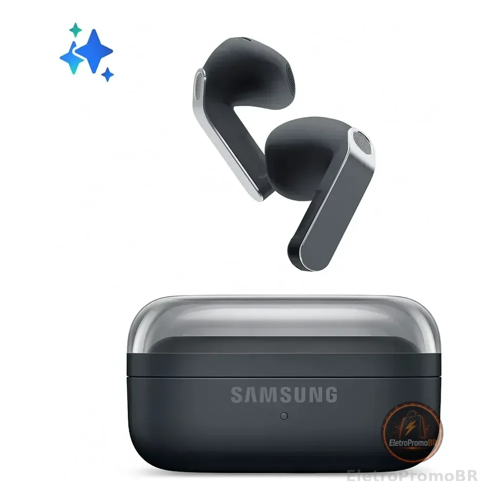 Fone De Ouvido In-ear Sem Fio Samsung galaxy Galaxy Buds4 Sm-r540n Preto